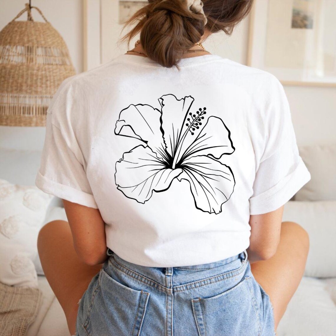 Tropical Hibiscus Flowers SVG Bundle | Hawaiian Floral Clipart (digital ...