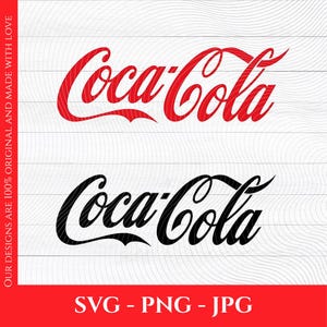 Retro koka-kola SVG: vintage drankje clipart (digitale download)