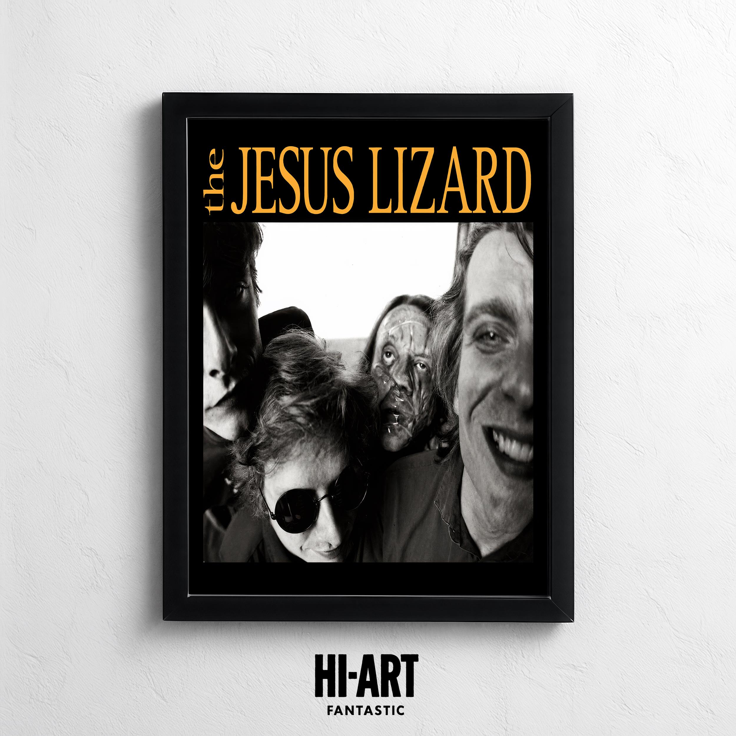 Jesus Lizard Poster - Etsy