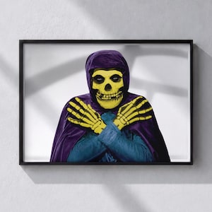 Misfits Crimson Ghost Poster - Etsy Denmark