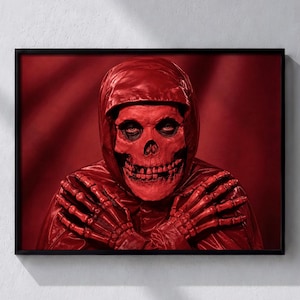 Misfits Crimson Ghost Poster - Etsy