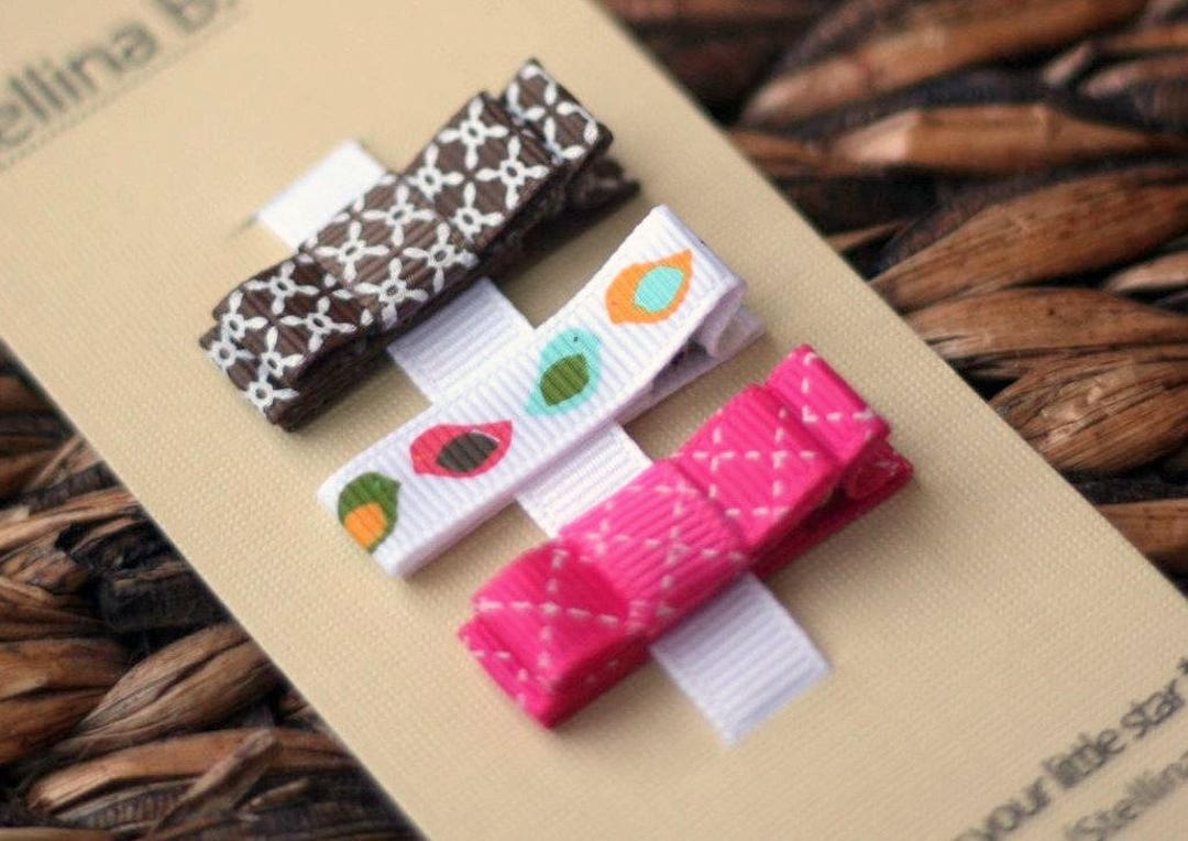 Bird Hair Clips for Baby Baby Hair Clips Infant Toddler Etsy