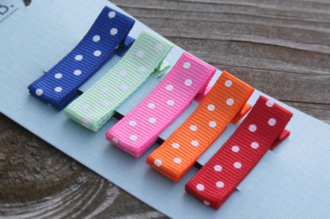 Baby Hair Clips Mini Hair Clip Set for Baby Infant Hair Etsy