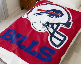 Buffalo Bills Plush Blanket - Soft Decorative Throw