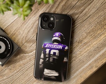スマートフォン本体 Justin Amazon.com: Justin Jefferson Vikings Football Phone Case
