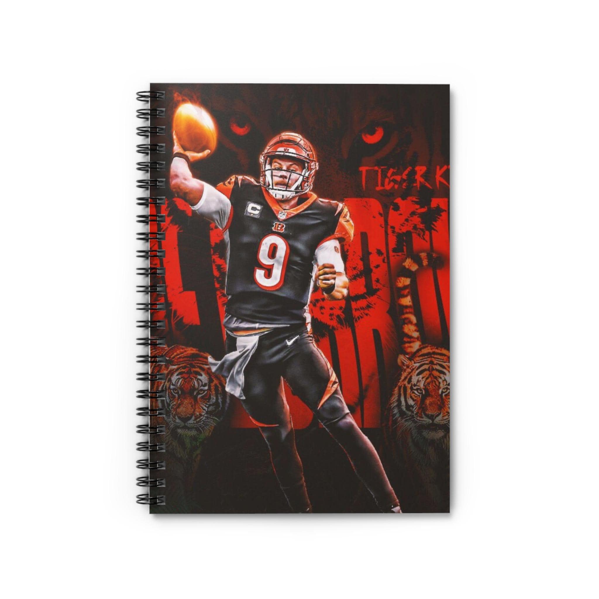 Joe Burrow Bengals Spiral Notebook - Etsy Ireland