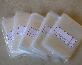 3 x 4" Food Grade FDA and USDA Approved Poly Bags - great for cake pops and other bakery items - for small jewelry and craft items (500)
