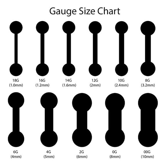 Body Jewelry Retainer Store 12G Tongue Retainer or Nipple Retainer Medical Jewelry 5 8 Post Flat Base W Straight Post White O ring Clear Etsy