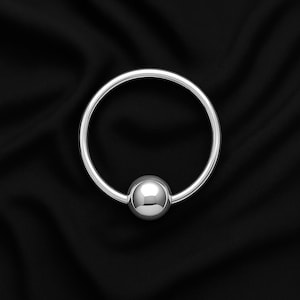 Surgical Steel Captive Bead Ring Set: 14G 5/8&quot; Body Piercing
