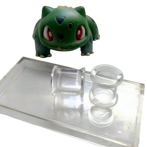 Clear Acrylic Ear Tunnels: Double Flare Plugs, 3/8"