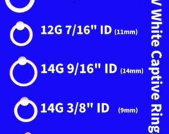 CBR White Bioplast 10G, 12G, 14G, 16G