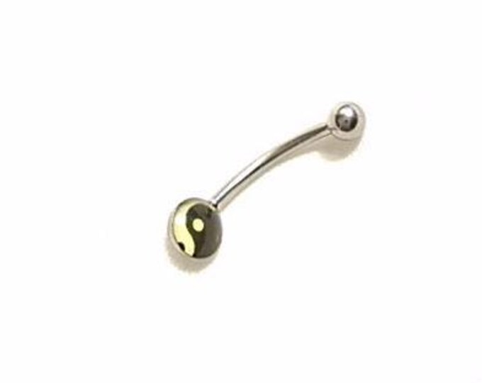 16G Brow Body Jewelry Yin Yang for Brow 316L bodyjewelryretainerstore.com
