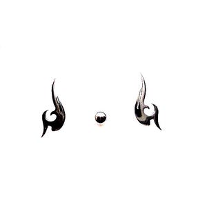 Unique 16G Tragus or Cartilage Tribal Tragus Talon Design for Right & Left Tragus Piercings