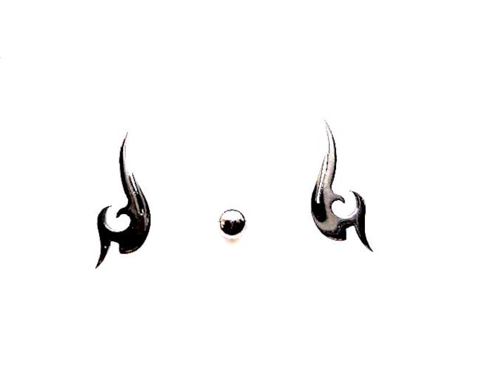 Unique 16G Tragus or Cartilage Tribal Tragus Talon Design for Right & Left Tragus Piercings
