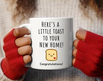 Tazza divertente regalo per la nuova casa, simpatica tazza da caffè per inaugurazione della casa, tazza con gioco di parole per i nuovi proprietari di casa, tazza bianca o decorativa, regalo di congratulazioni