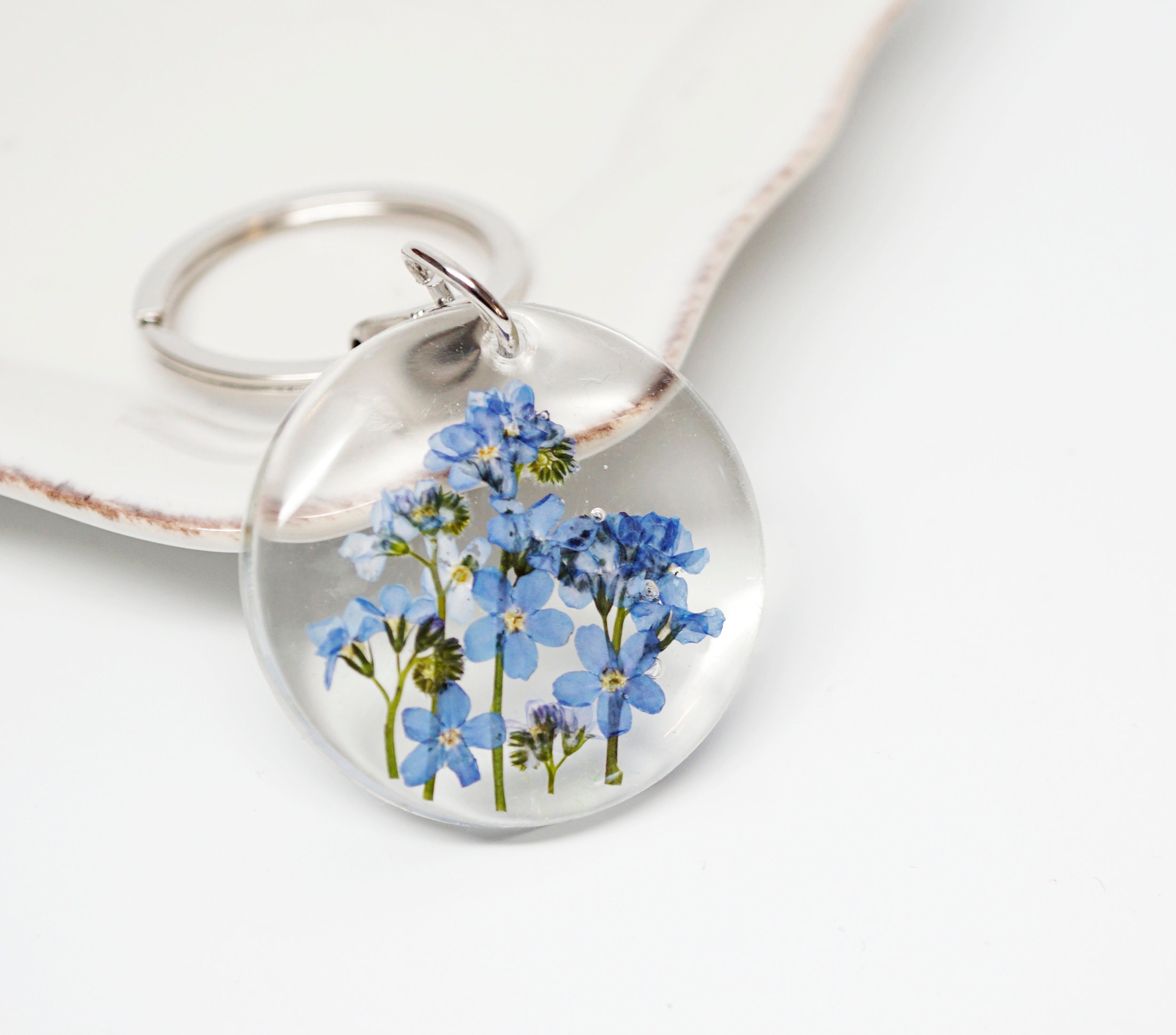 Forget me not best sale keyring