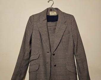 Vintage Plaid Suit