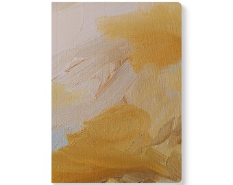 Série Florença nº 3 | Diário de pinceladas abstratas | Caderno de capa mole