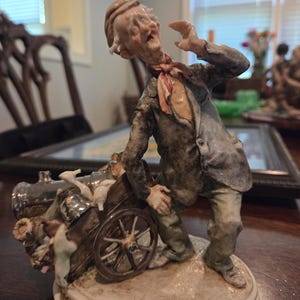 Capodimonte old man - Etsy 日本