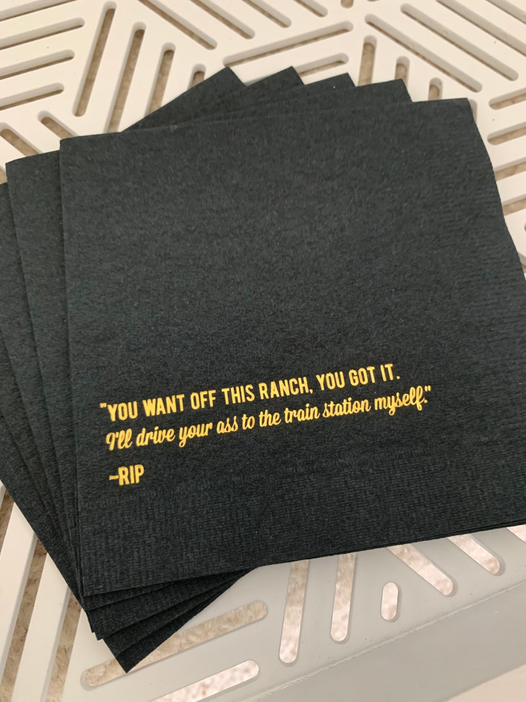 Yellowstone Party Yellowstone Gift Dutton Ranch Yellowstone Decorations