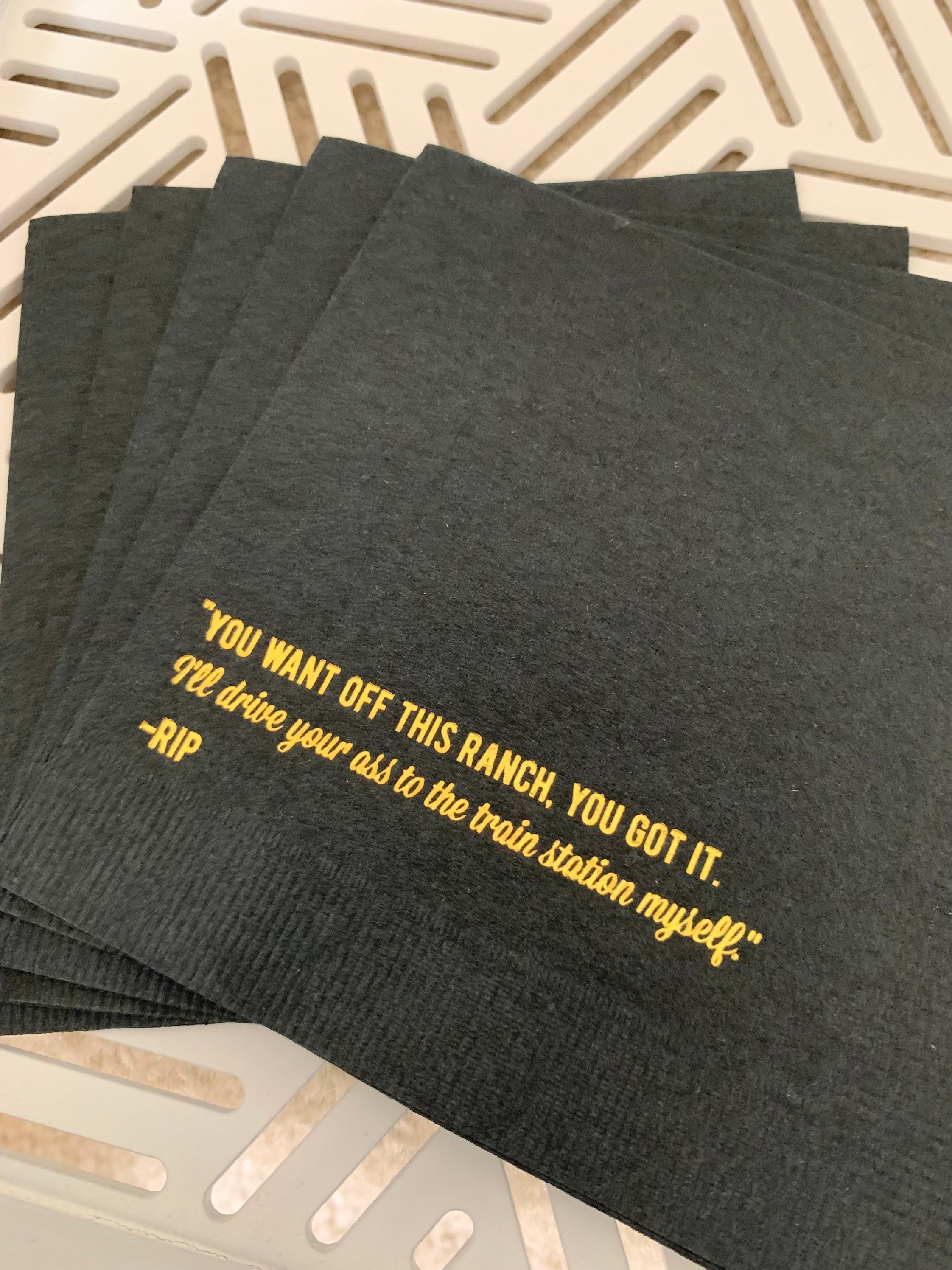 Yellowstone Party Yellowstone Gift Dutton Ranch Yellowstone Etsy