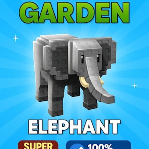 elephant grow a garden