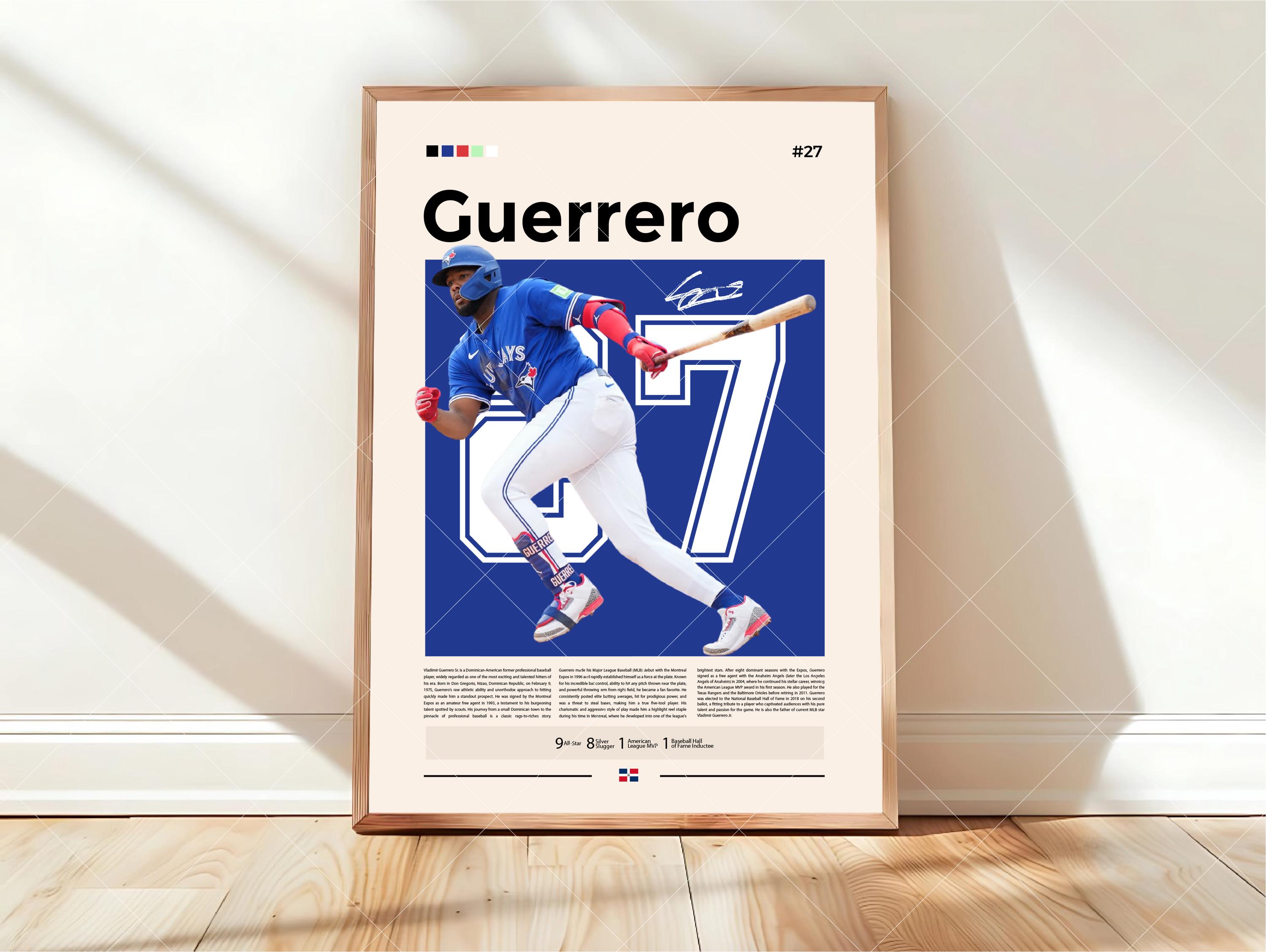 Vladimir Guerrero Jr Poster - Etsy