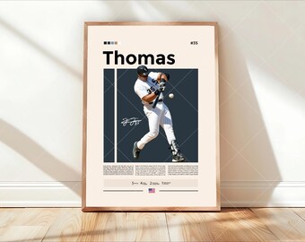 フランク・トーマス ポスター「ビッグ・ハート」 MLB 野球 シカゴ