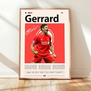 Gerrard England Jersey - Etsy