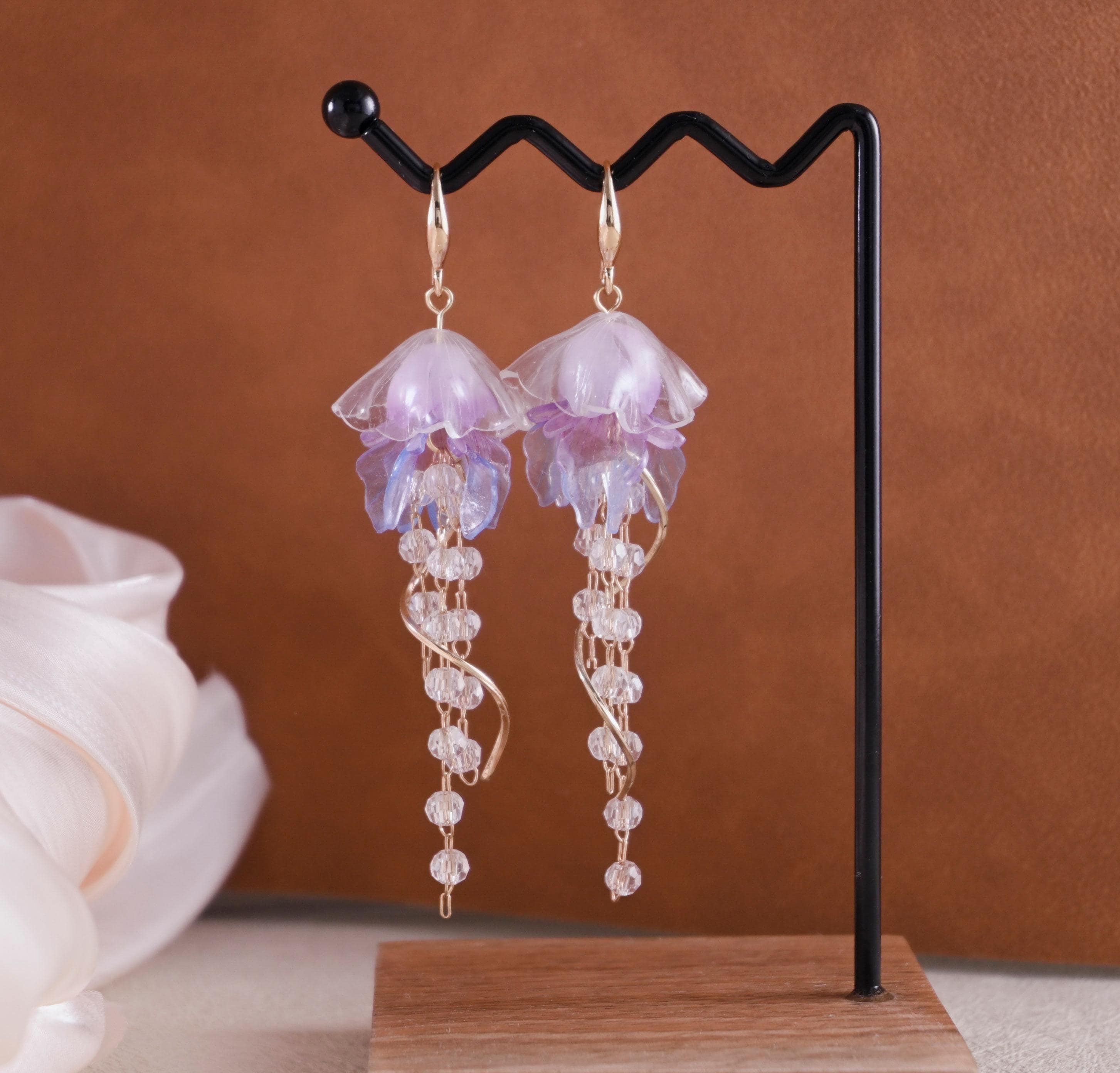 Orecchini pendenti e pendenti in argento sterling con tavolozza per pittura a olio e pennello da disegno, gioielli artistici, orecchini in stile