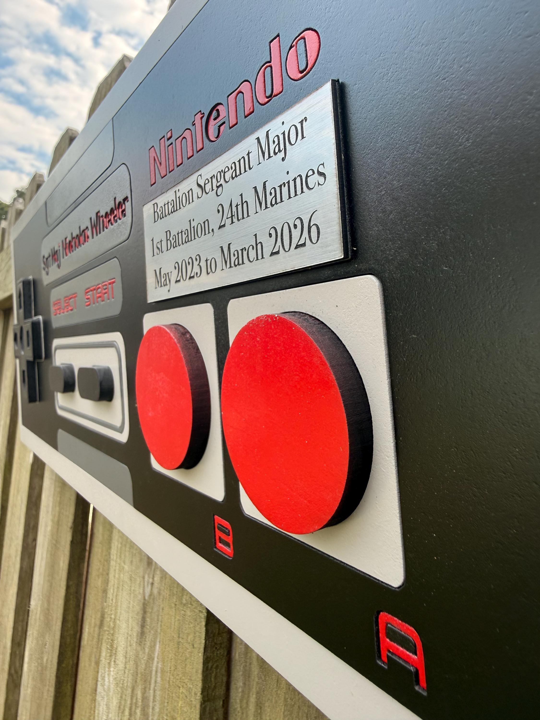 Nes. Sign Custom NES Controller Wood Sign β Personalized Retro Gamer Decor - Etsy