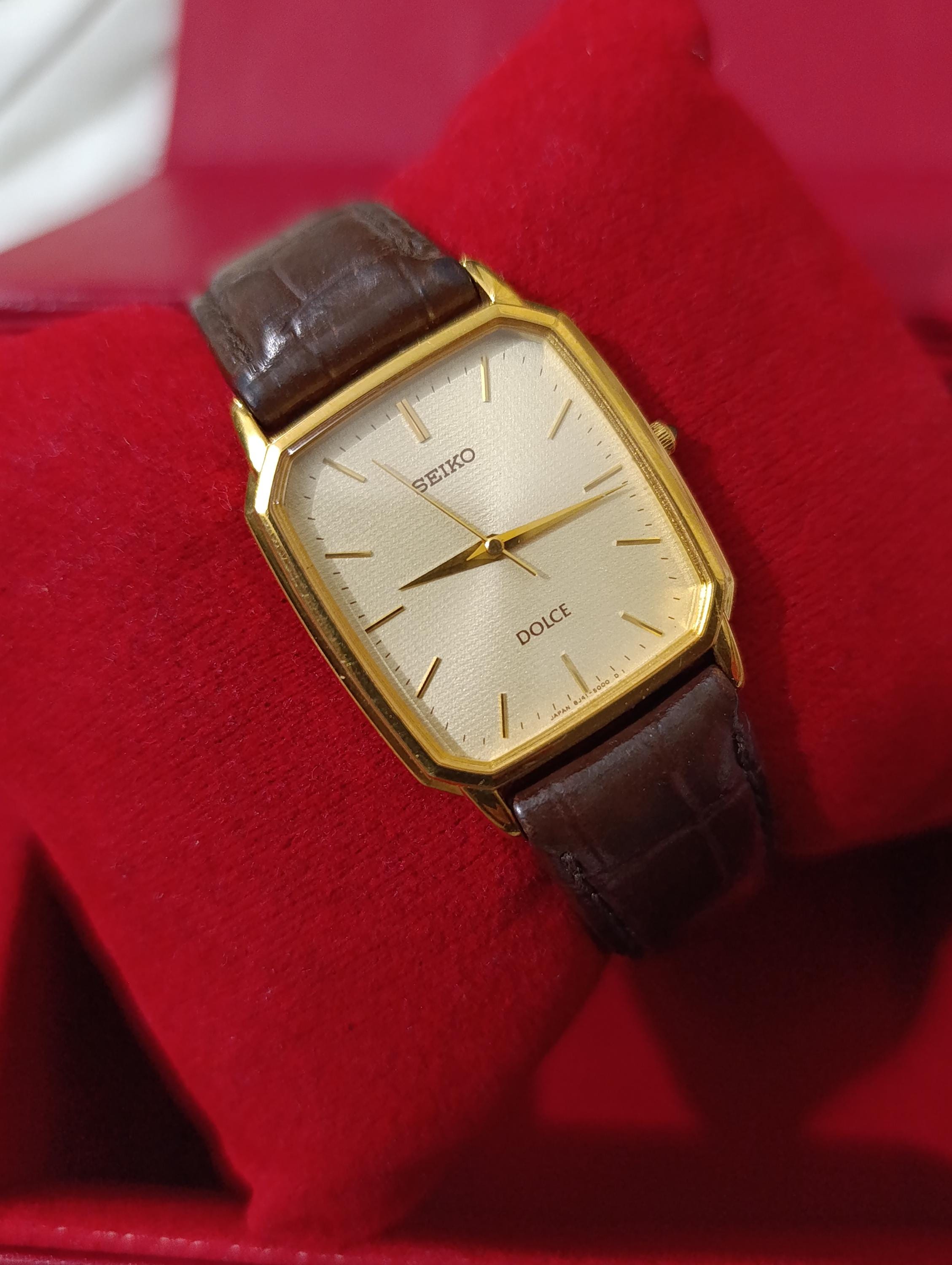 Seiko Dolce Tank Watch - Etsy