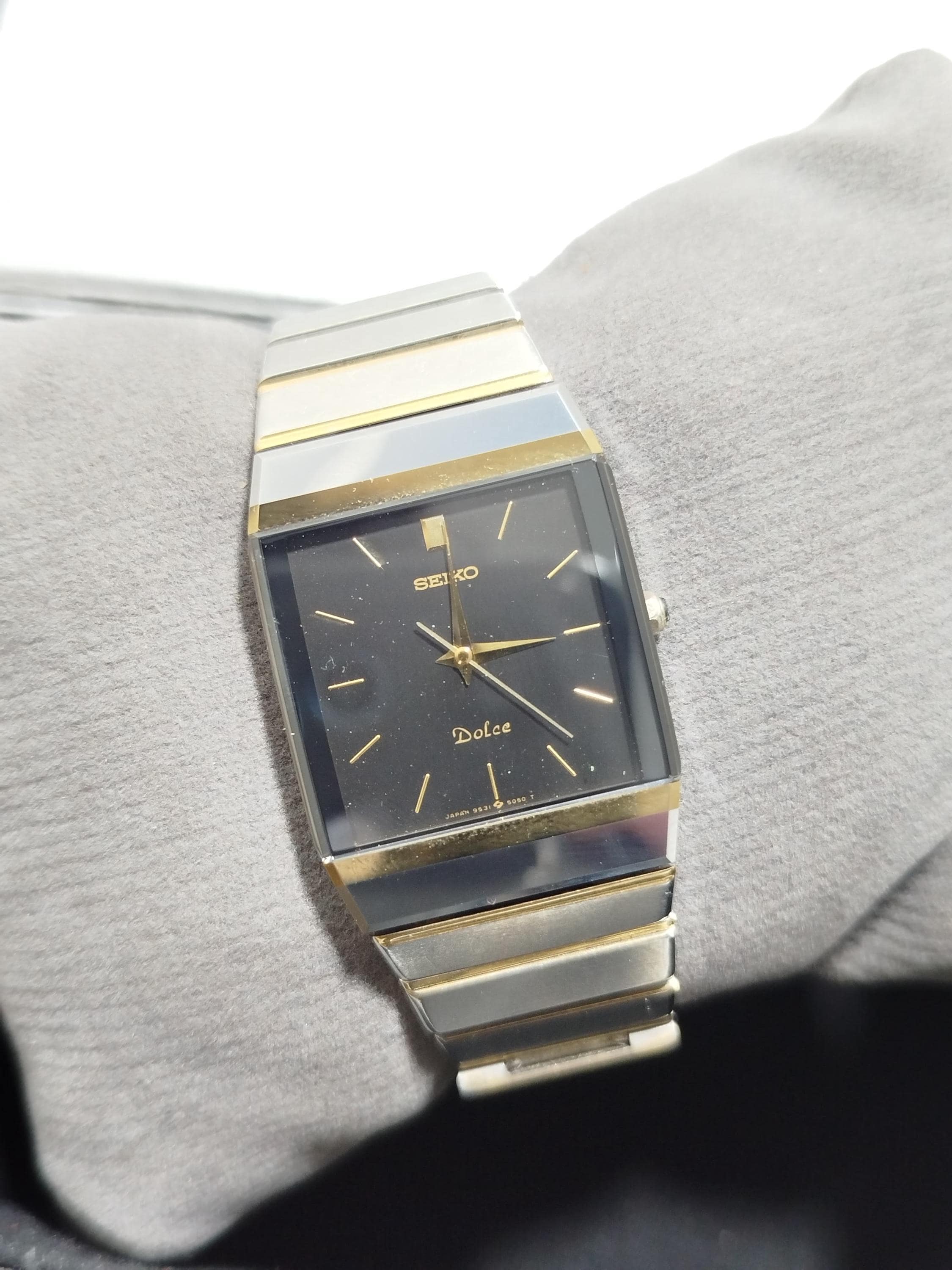 Seiko Dolce Tungsten Carbide - Etsy