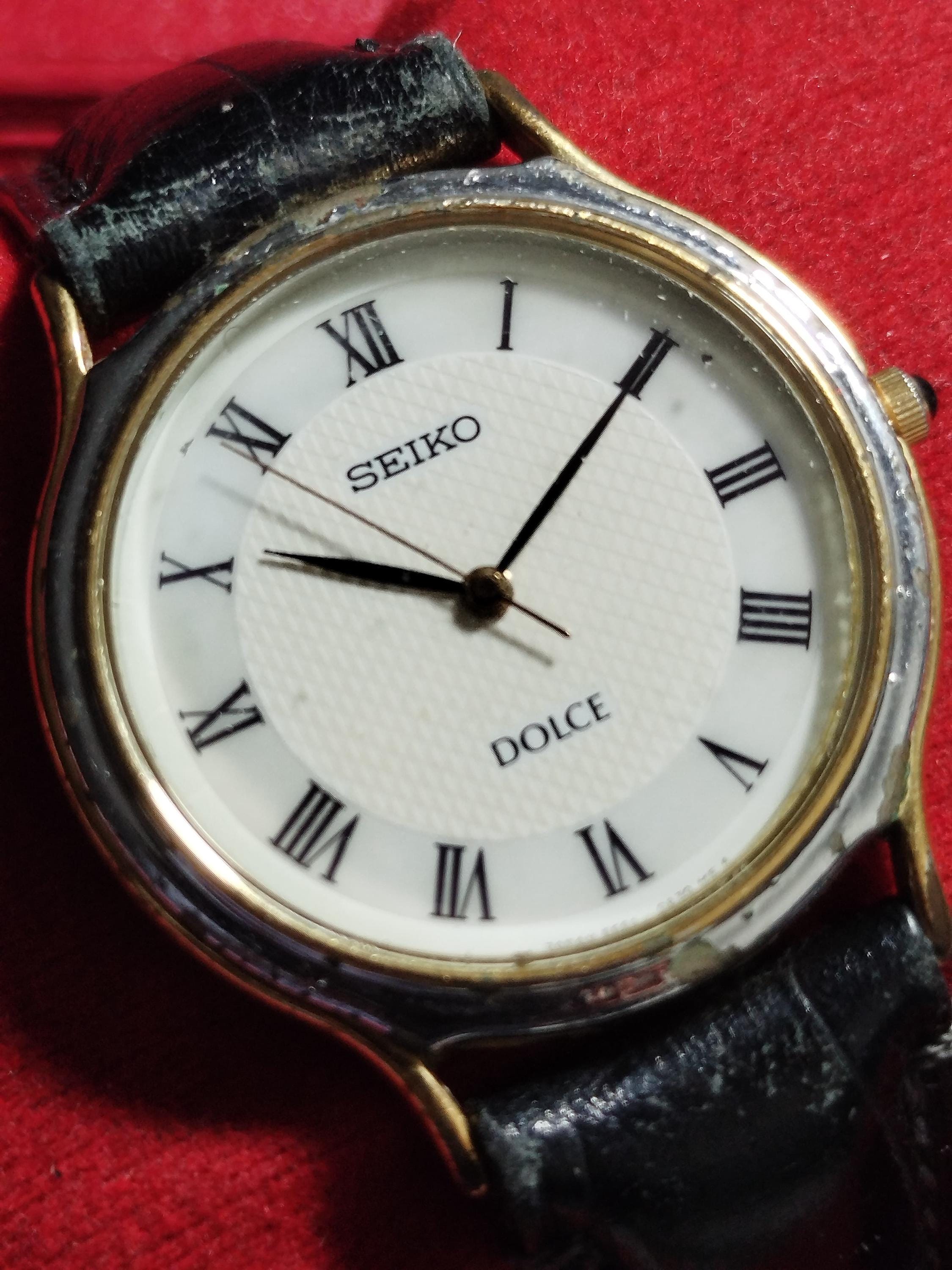 セイコー SEIKO ドルチェ DOLCE 5E61-0A70 ゴールド メンズ クォーツ 