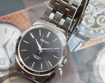 SEIKO クォーツ 3針 5E21-6 E50 関西TV 男性用 メンズ SEIKO クォーツ