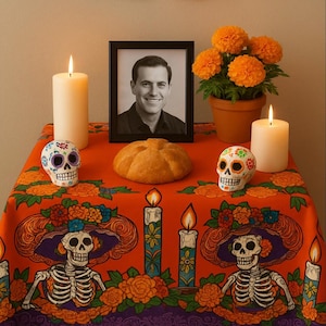 Tafelkleed Day of the Dead