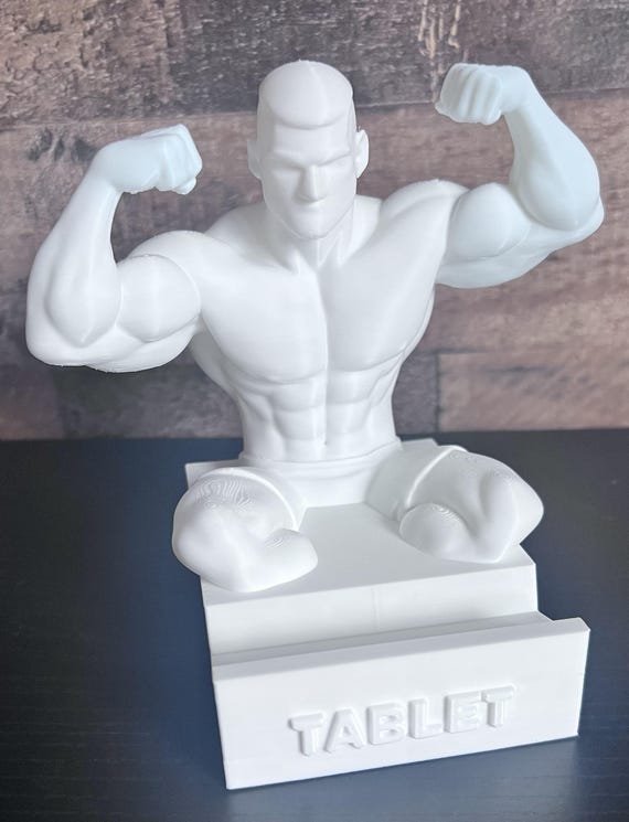 Body Builder Tablet Holder