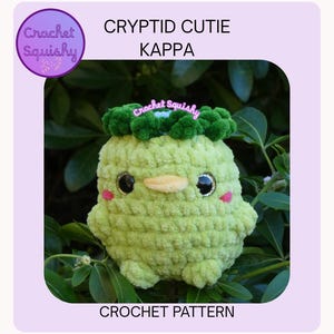 Cryptid Cutie, Kappa haakpatroon - Amigurumi (PDF-patroon)