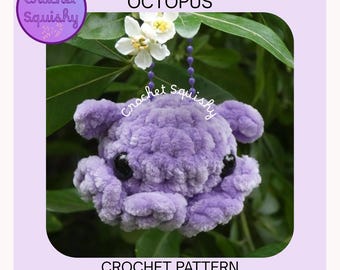 タコのかぎ針編みパターンのあみぐるみ pdf クラーケン - Etsy 日本