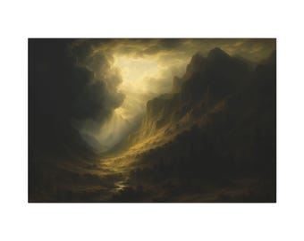 Canvas Matte Print Stretched Canvas Art | Multi-Size Wall Decor