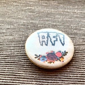 AFI Button Pack A Fire Inside Davey Havok Pinbacks Buttons Pins Embroidery Created by Me Featuring Album Art All Hallows