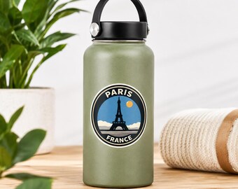 Paris France Sticker 3" Waterproof Vinyl Decal Eiffel Tower Travel Souvenir