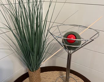 クロームメッキのフィルシー・マティーニランプ オーダーメイドの手作り