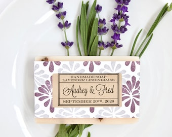 Jabones personalizados para despedidas de soltera: aromas y envoltorios personalizados