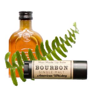 Gift for Him Bourbon Whiskey Lip Balm Stocking Stuffer for men women Christmas Gift Idea adults 2023 chapstick