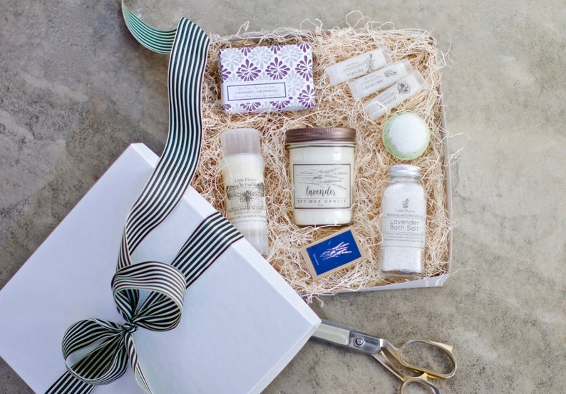 Luxury Spa Gift Box for Women Spa Gift Set Gifts for Women Etsy