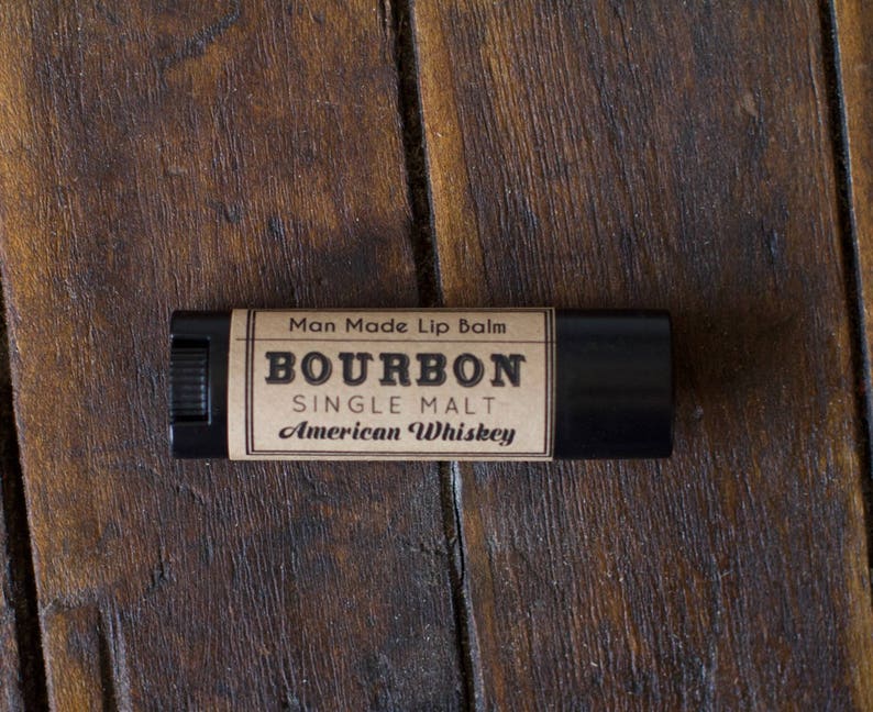 Gift for Him Bourbon Whiskey Lip Balm Stocking Stuffer for men women Christmas Gift Idea adults 2023 chapstick image 7