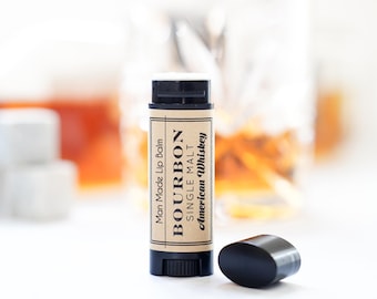 Funny Small Gifts for Men Bourbon Lip Balm, Mens Gifts, Dad Gift, Gifts for beer and wine lovers, Gift For Dad, Foodies whiskey lovers