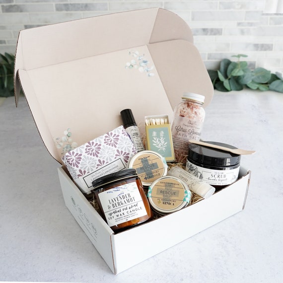 New Mom Home Spa Gift Basket - Relaxation Kit