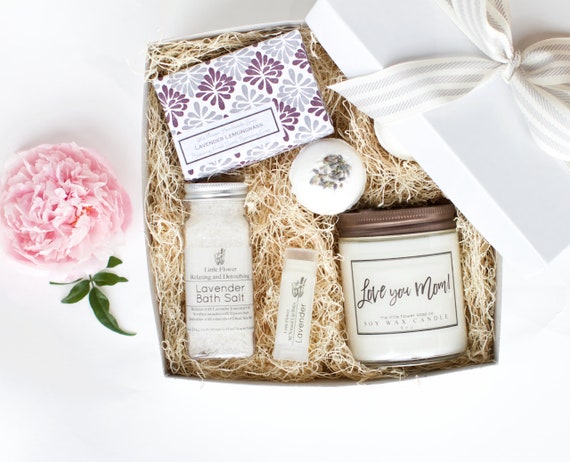 New Mom Gifts for Women - Mom Est. 2023 Spa Gifts Basket for Women w/ 12 oz